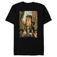thumbnail image 1 of Lucasfilm Willow Movie The Magic Lies Within - Short Sleeve Blended T-Shirt for Adults - Customized-Black, 1 of 5