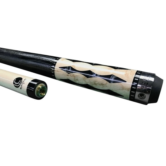 Lucasi Custom+Hybrid LZ2004BK Pool Cue Stick with Zero Flexpoint Low Deflection Shaft & Uni-loc Quick Release Joint + RAGE HEAVY HITTER BREAK CUE