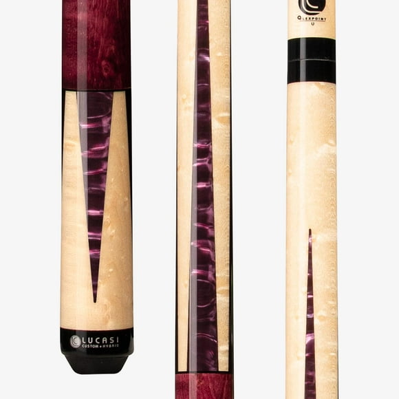 Lucasi LZC17 Pool Cue Stick + Zero Flexpoint LD Shaft - Tiger Everest Tip