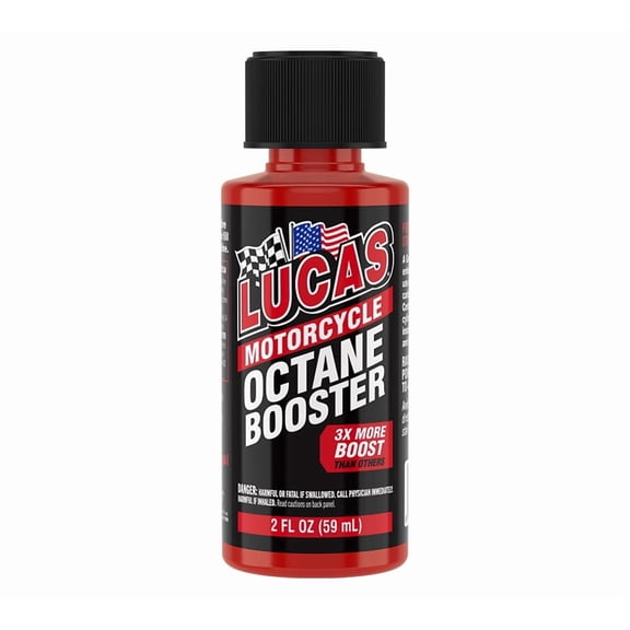 Lucasoil 10725 Motorcycle 2 Ounce Octane Booster