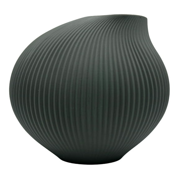 Lucasville Handmade Ceramic Table Vase / Color:Gray