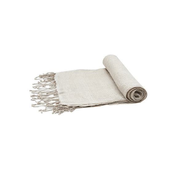 Lucca 50" x 70" Throw Blanket with Fringe