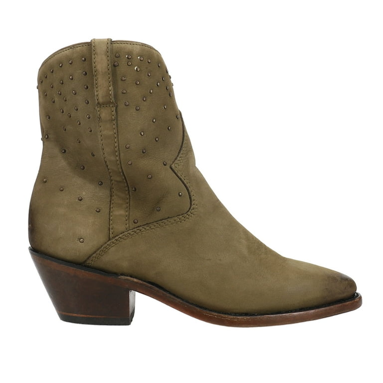 Lucchese Womens Avie Studded Pointed Toe Cowboy Ankle Boots Walmart