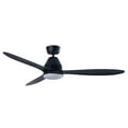 thumbnail image 1 of Lucci Air 21304401 Lucci Air Whitehaven 56-inch Ceiling Fan with Light Kit in Black, 1 of 1