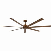 Lucci Air Atlanta 72 Indoor/Outdoor Ceiling Fan with Light and Remote, Wood Outdoor Ceiling Fan with Lights, Damp Rated, Energy Efficient DC Motor