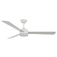 thumbnail image 1 of Lucci Air Climate III 52" DC Ceiling Fan with Remote Control, Modern White Ceiling Fan with Reversible Blades, 1 of 3
