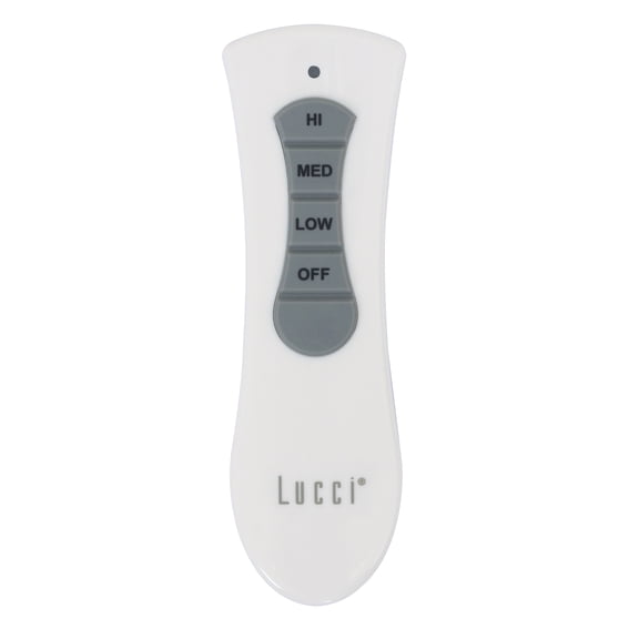 Lucci Air Handheld Remote Control for Airlie II, Nautilus, Carolina