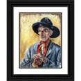 thumbnail image 1 of Luce Boyals 12x14 Black Ornate Wood Framed Double Matted Museum Art Print Titled: Portrait of an Inhabitant of Rabastens, 1 of 5