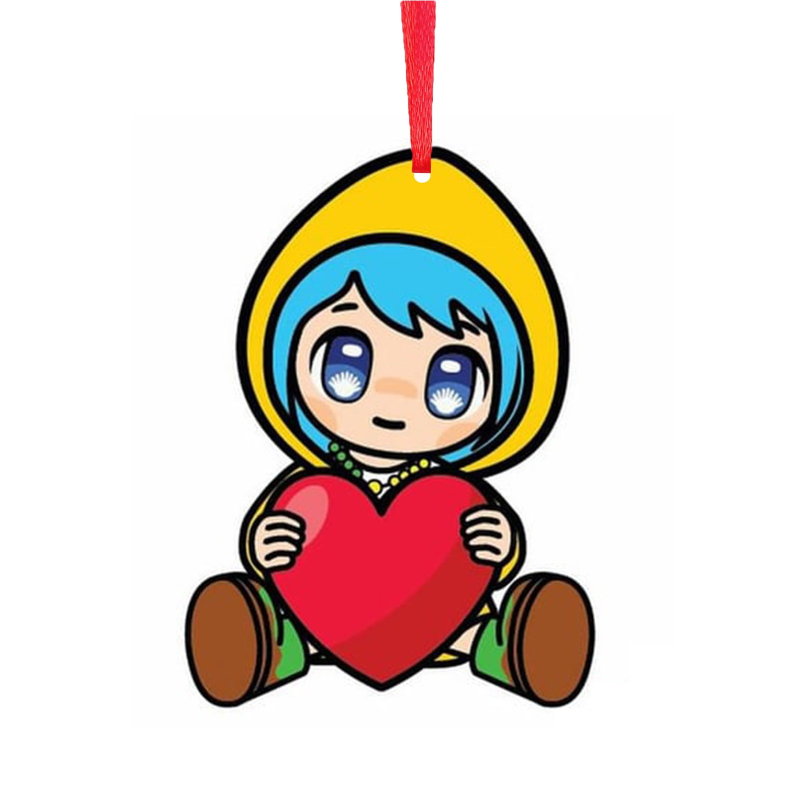 Luce Mascot 2024 Official Catholic Mascot Christmas Tree Pendant
