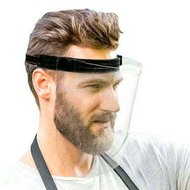 Lucent Path ANSI CE Certified Reusable Flip Up Safety Clear Visor Face Shield