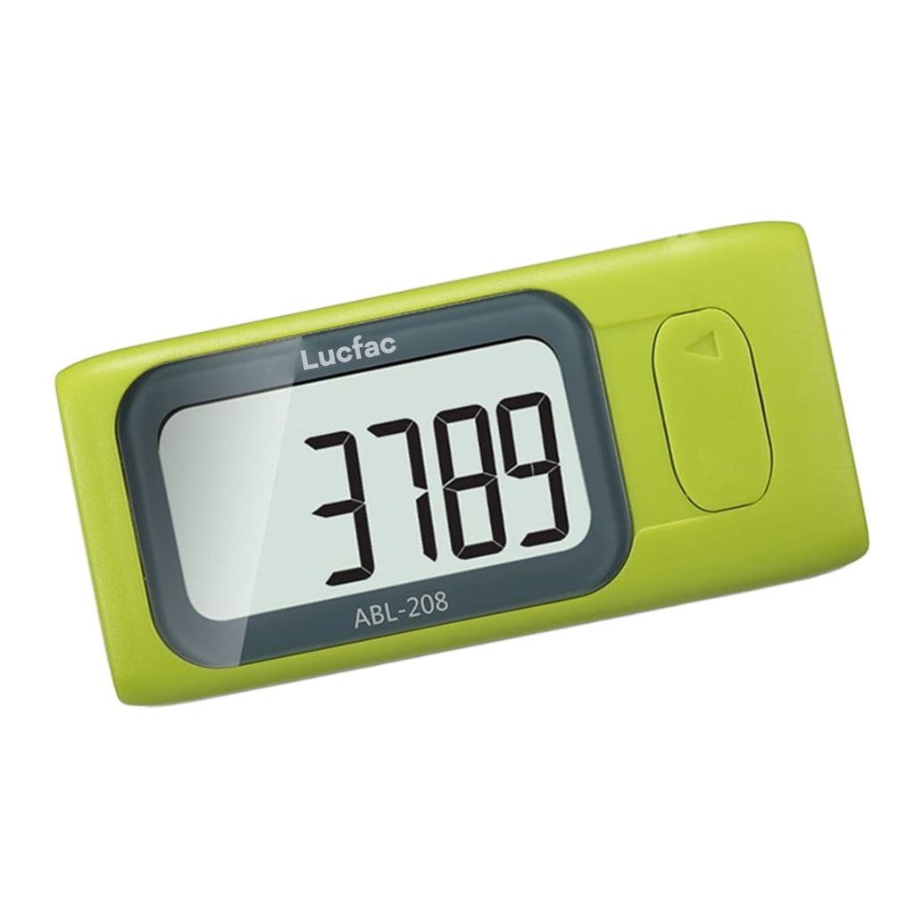 Lucfac Pedometers,Pedometer for Walking Steps, 3D Simple Step Counter ...