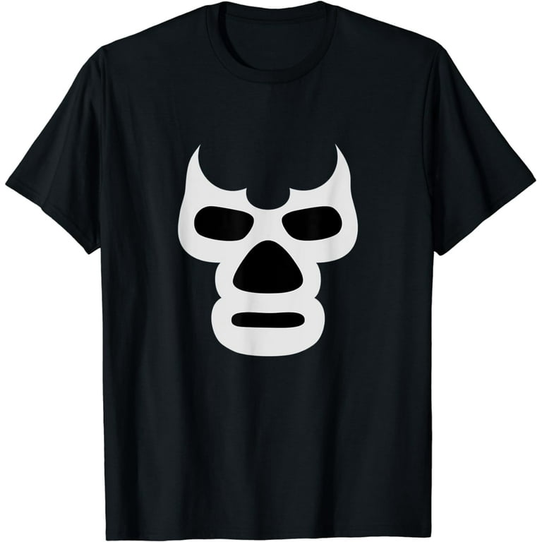 Lucha Libre Face T-Shirt - Mexican Wrestler Hero Style Tee Lucha Libre Face T-Shirt - Mexican Wrestler Hero Style Tee