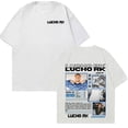 thumbnail image 1 of Lucho Rk 2025 Tour Merch Unisex Oversized Soft Cotton Graphic Short Sleeve T-Shirt - Vintage Gothic Hip Hop Casual Wear, 1 of 5