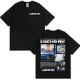 thumbnail image 1 of Lucho Rk 2025 Tour Merch Unisex Oversized Soft Cotton Graphic Short Sleeve T-Shirt - Vintage Gothic Hip Hop Casual Wear, 1 of 5