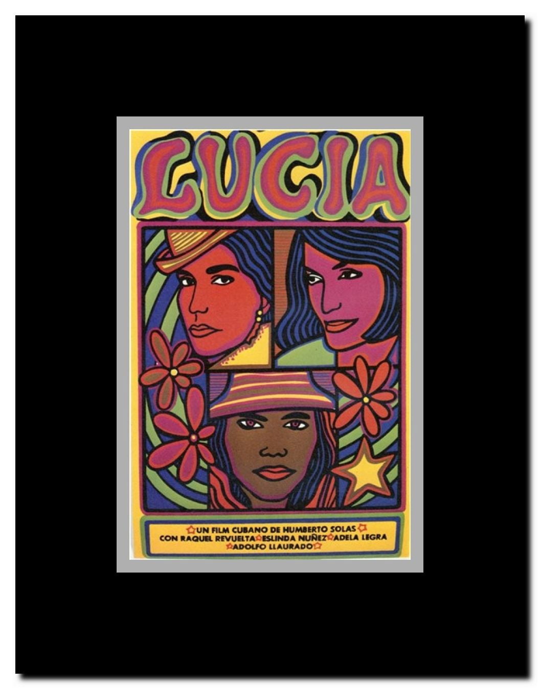 Lucia Framed Movie Poster