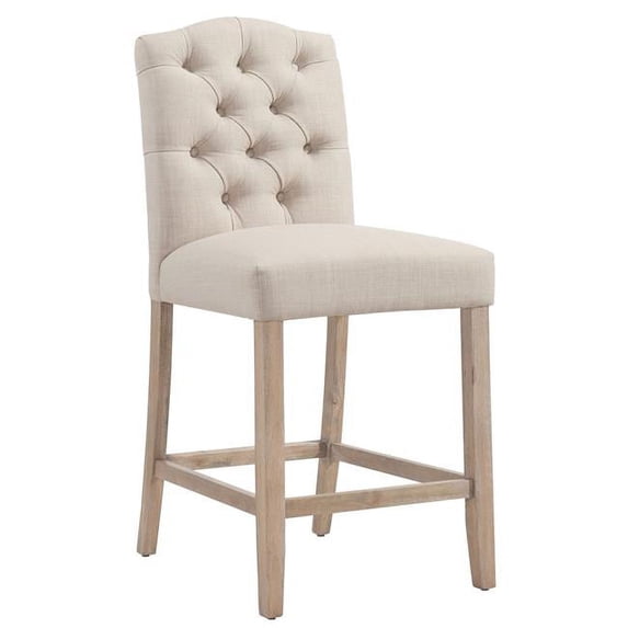 Lucian-26" Counter Stool-Beige