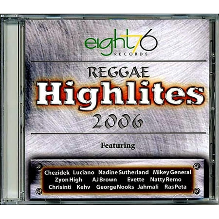 Luciano Jah Mason Jahmali Ras Petah CD - Reggae Highlites 2006 - 823423714824