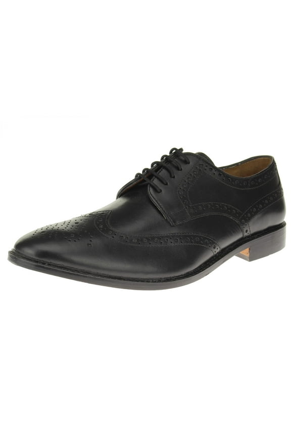 Mens Dress Shoes Full Grain Leather Wingtip Oxford Lace-Up SL301