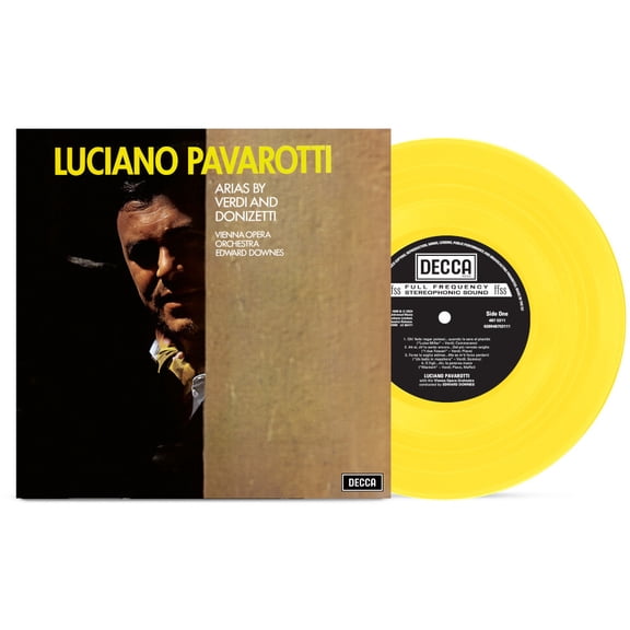 Luciano Pavarotti - Arias by Verdi and Donizetti - Limited Edition Yellow Vinyl - Music & Performance
