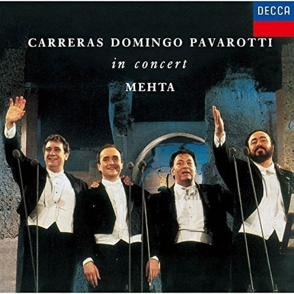 Luciano Pavarotti - Carreras Domingo Pavarotti In Concert - Music & Performance - CD