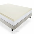 thumbnail image 1 of Lucid 4" Memory Foam Mattress Topper, 1 of 7