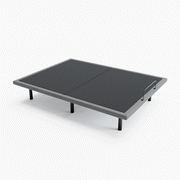 Lucid Advanced Power Adjustable Bed Base with Wireless Remote, USB Ports, Adjustable Head and Foot Incline, Twin XL