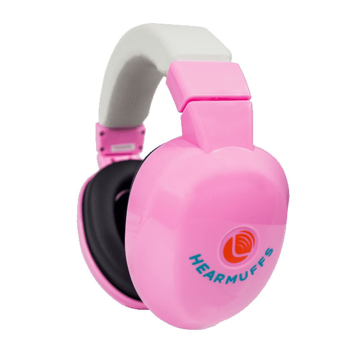 Lucid Audio HearMuffs Baby Hearing Protection (Over-The-Ear Sound Protection Ear Muffs Infant/Toddler/Child) (Pastel Pink)