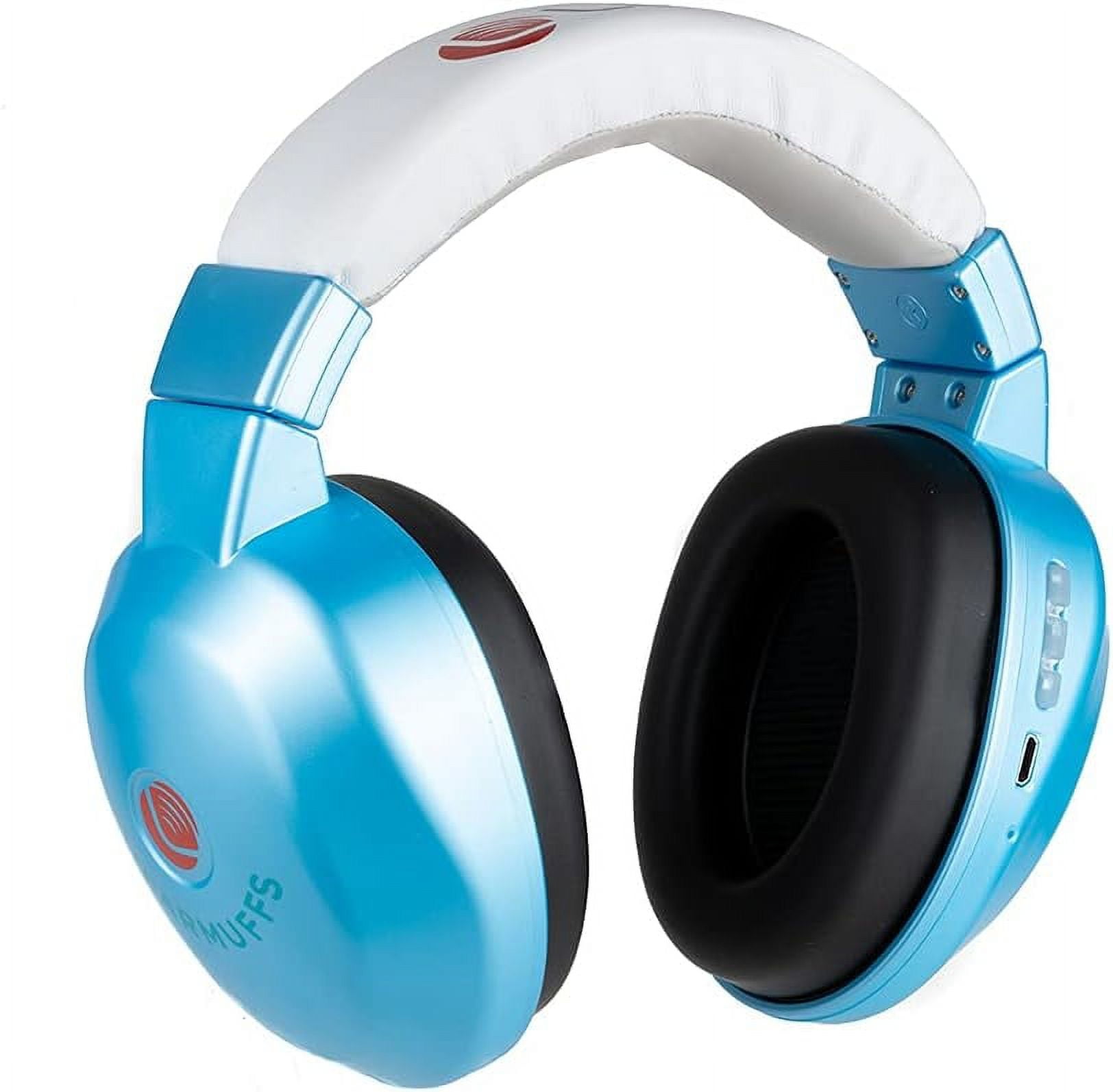 Lucid Hearing - Bluetooth HearMuffs for Infant/Toddler - Hearing Protection for Infant/Toddler 0-4 Years Old - BLUE