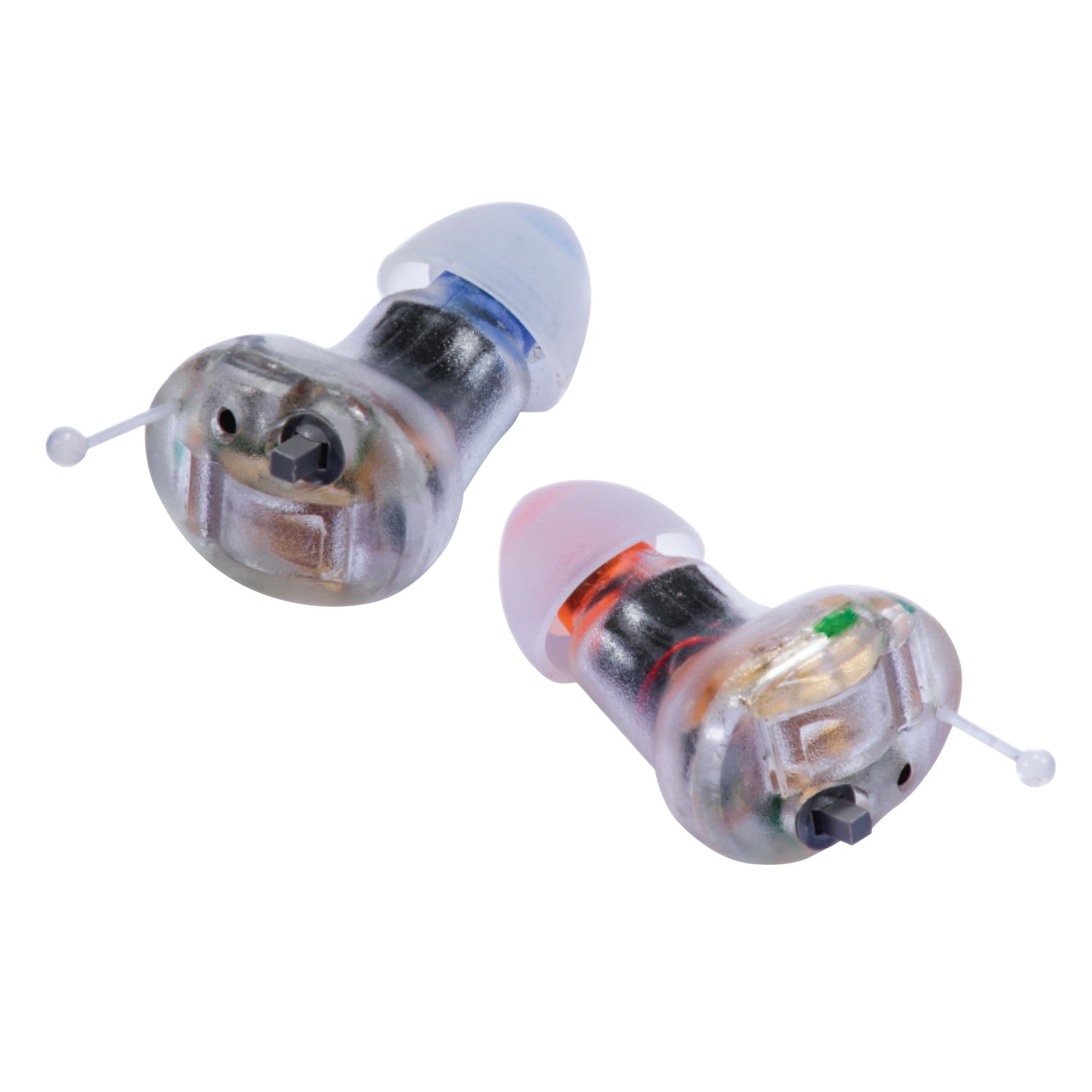 Lucid Hearing Enrich Pro - in the canal over the counter (OTC) hearing aid  - Clear Pair - Walmart.com