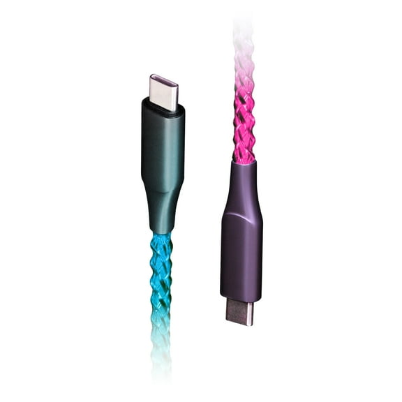 Lucid LED USB-C Charge & Sync Cable