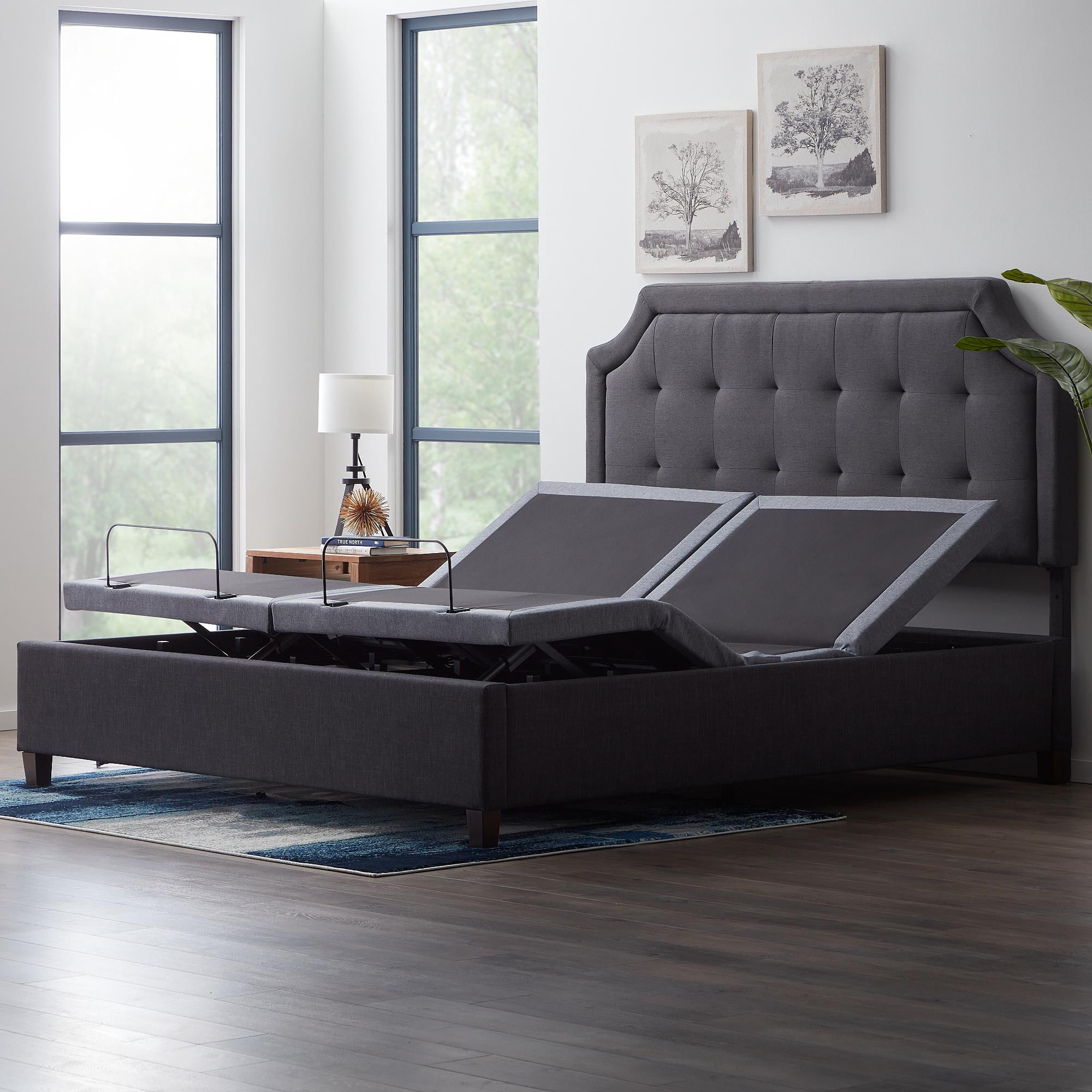 Zero clearance adjustable bed base split king discount