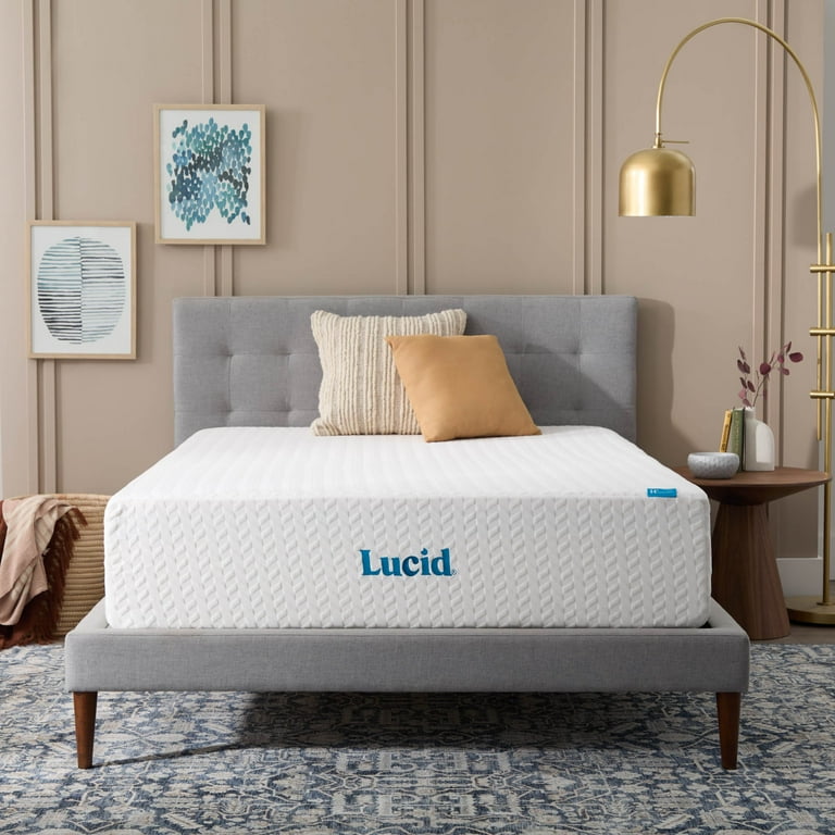 Lucid Refresh 14 Gel Memory Foam Mattress Firm Twin Walmart
