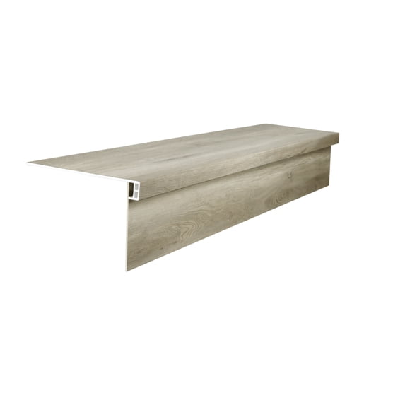 Lucida L-Sr-Gen 48" X 12" Vinyl Glue Down Stair Tread And Riser - Jasper