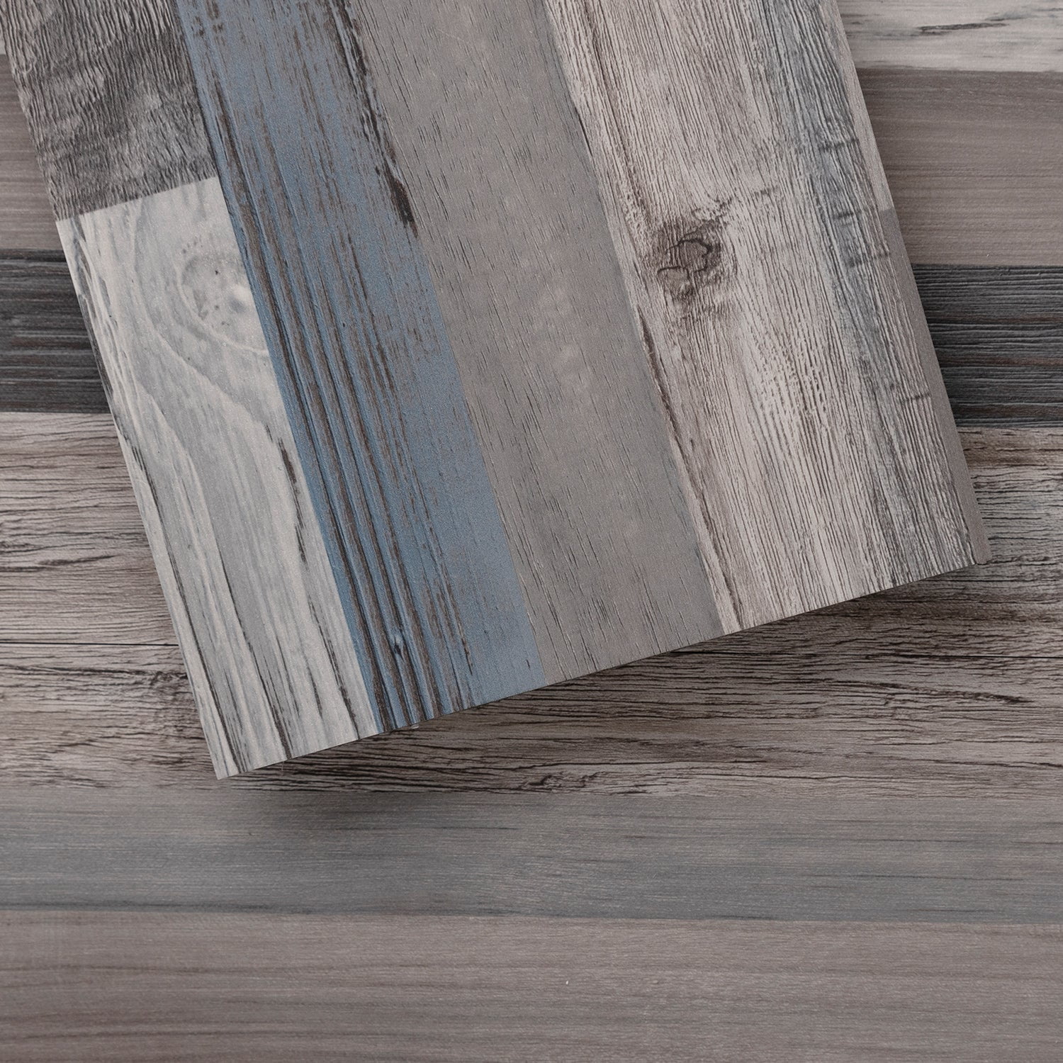 Lucida Surfaces BaseCore Quilt Peel and Stick Vinyl Flooring Wood Look Planks 36 Pack (54sqft/Case)
