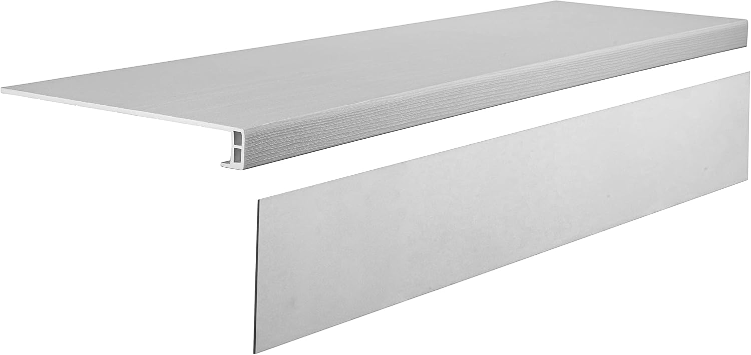 Lucida Surfaces Luxury Vinyl Stair Tread and Riser Combo Glue Down