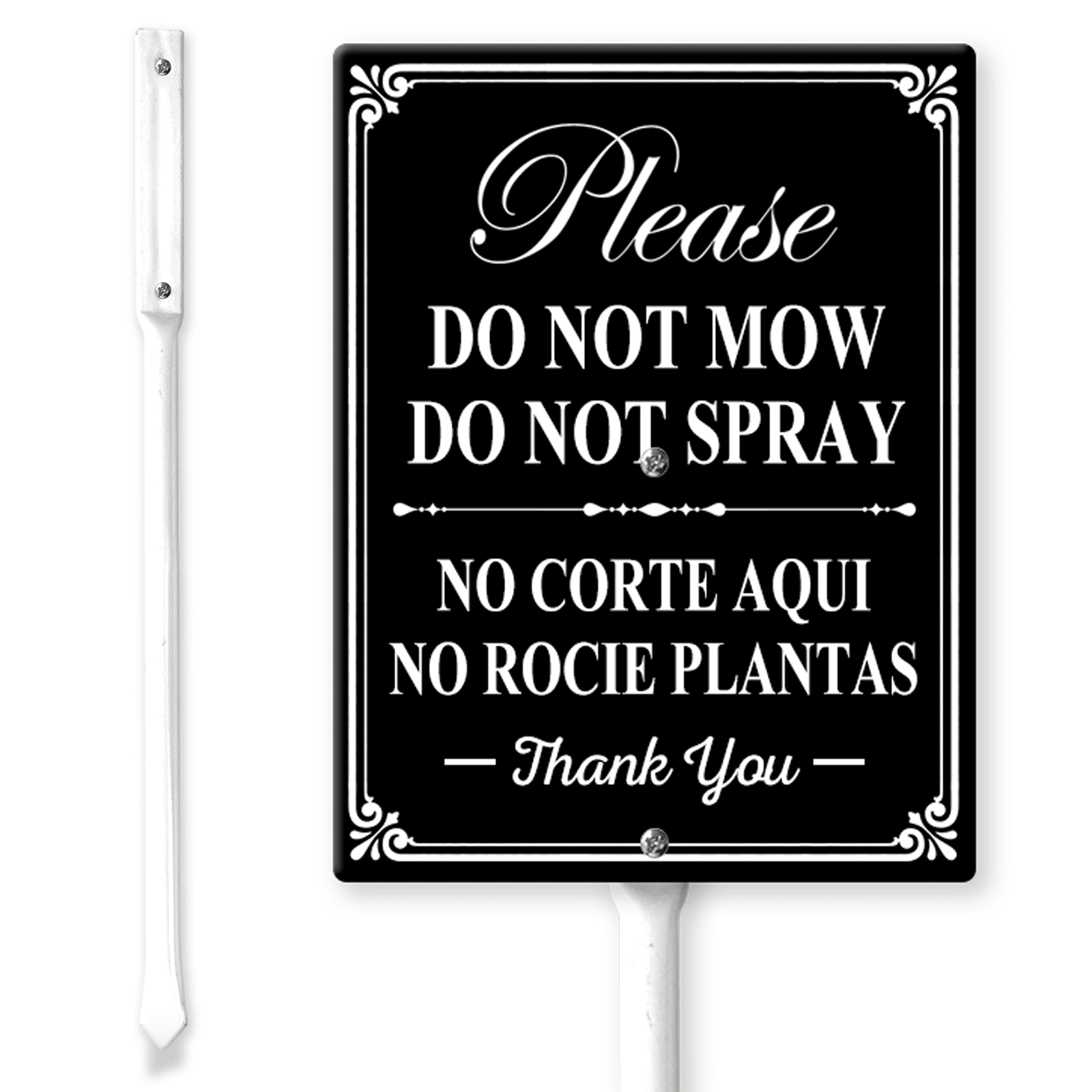 Lucid Rages Sign Lucidhisun Do Not Mow Do Not Spray Yard Sign with Stakes 8×12inch ...