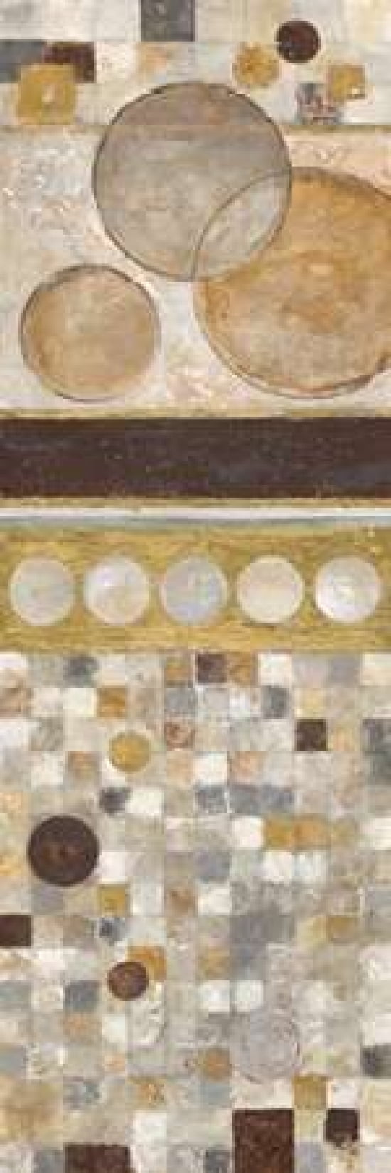 Lucido Mosaico I Canvas Art - Tava Studios (8 x 24)
