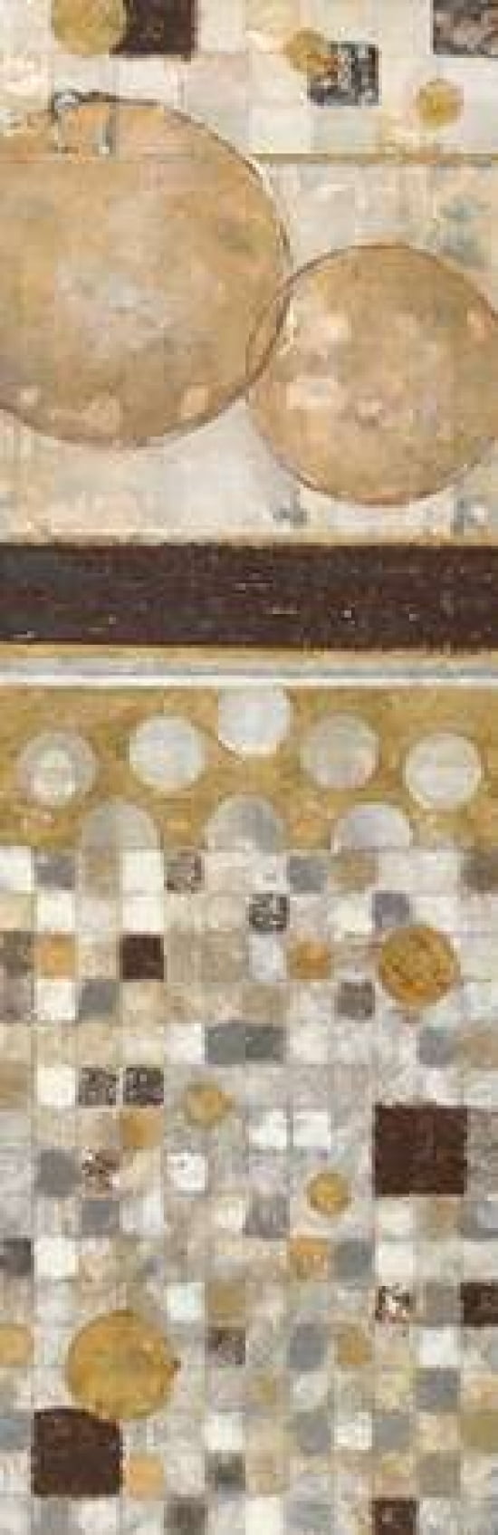 Lucido Mosaico II Canvas Art - Tava Studios (12 x 36)