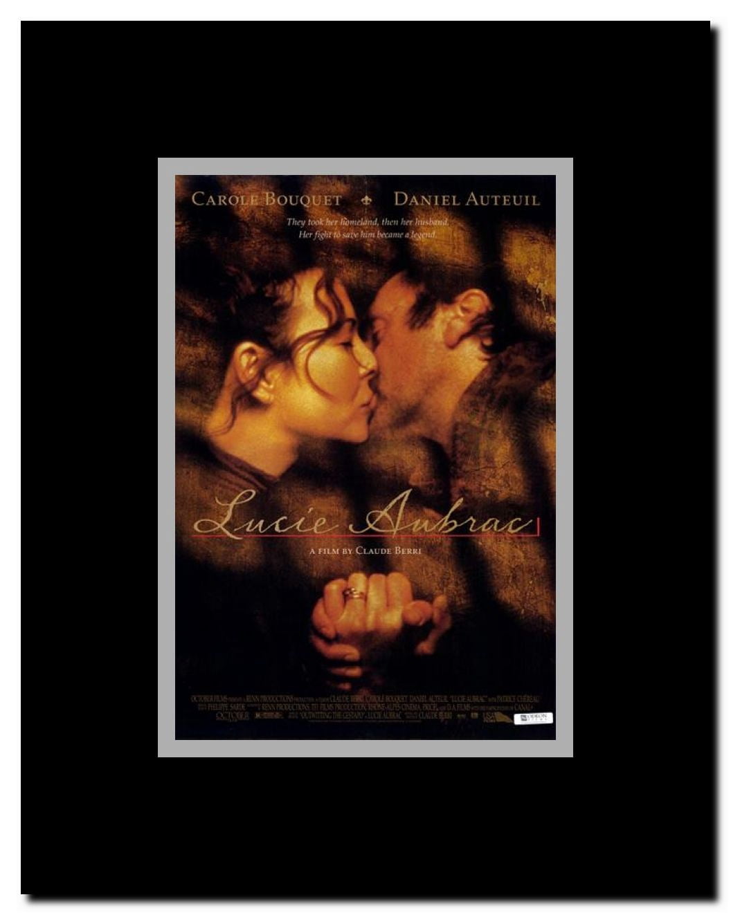 Lucie Aubrac Framed Movie Poster