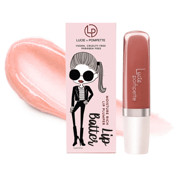 Lucie + Pompette Moisture Rich Lip Plumper Lip Batter - GO GO (Nude)