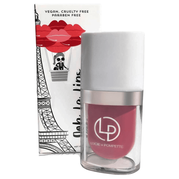 Lucie + Pompette Ooh La Lips Liquid Lip Colour - Cherie (Bright Red)
