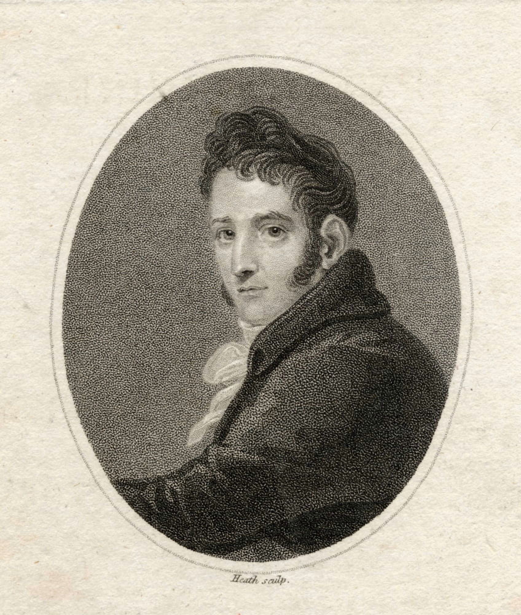 Lucien Bonaparte 1775-1840 Younger Brother Of Napoleon 19Th Century Print Engraved For The LadyS Magazine Engraved By Heath Canvas Art - Ken Welsh  Design Pics (14 x 16)