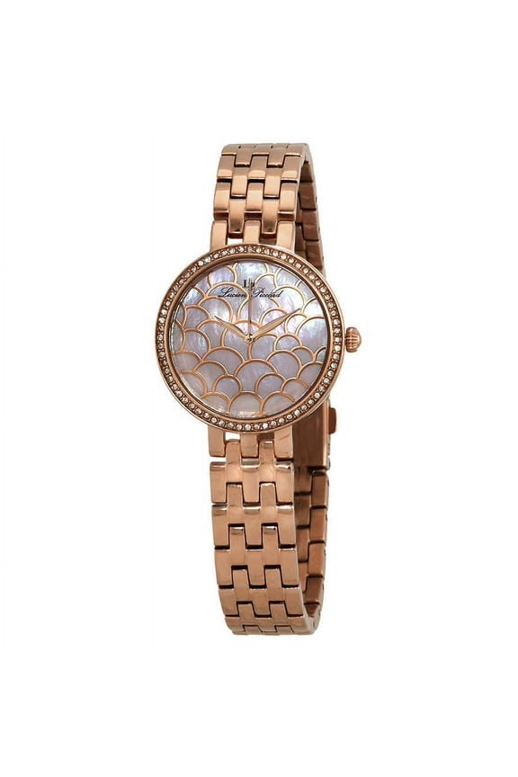 Ava Pink Dial Ladies Watch LP-28022-RG-99MOP