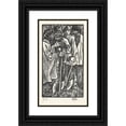 thumbnail image 1 of Lucien Pissarro 10x14 Black Ornate Wood Framed Double Matted Museum Art Print Titled: Houthakkers (1894), 1 of 5