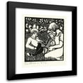 thumbnail image 1 of Lucien Pissarro 15x18 Black Modern Framed Museum Art Print Titled - Three Children (1910), 1 of 5