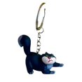 thumbnail image 1 of Lucifer Cat PVC Key Ring Keychain Ornament Figurine Charm Figure Cinderella New, 1 of 1