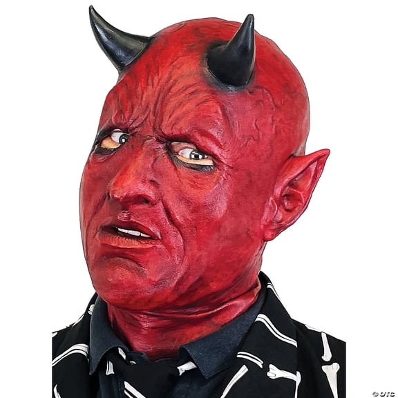 Ghoulish Productions Lucifer Mask Hyper Realistic Halloween Demon