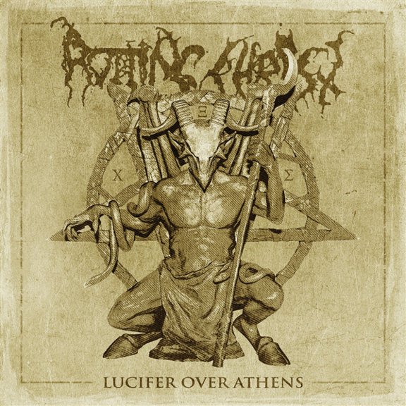 Rotting Christ Lucifer Over Athens (Gold) (Vinyl Record)
