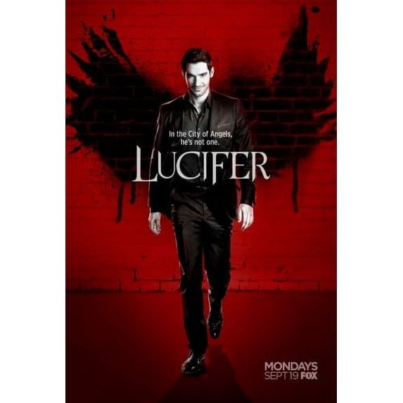 Lucifer Poster Entertainment Decor 27inx40in Entertainment Theme Room Art Poster 27x40 Unframed, Age: Adults, Rectangle Poster Time
