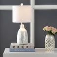 thumbnail image 1 of JONATHAN Y Lucille 21" Seashell LED Table Lamp, Pearl, JYL4007A, 1 of 6